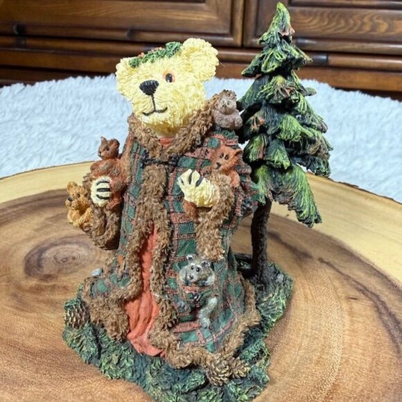 Vintage Boyds Bears Fern Woodsbeary with Pippen, Alvin, Timothy, Tumbles, Hootie - Picture 3 of 14